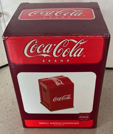 7327-9 € 5,00 coca cola servethouder laag plastic